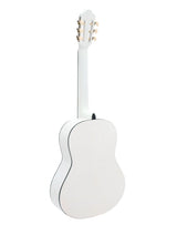 DiMavery AC-303 klassisk gitarr, vit