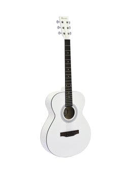 DiMavery AW-303 Western Gitarr - Vit