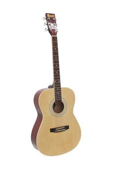 DiMavery AW-303 västerländsk gitarr - naturlig