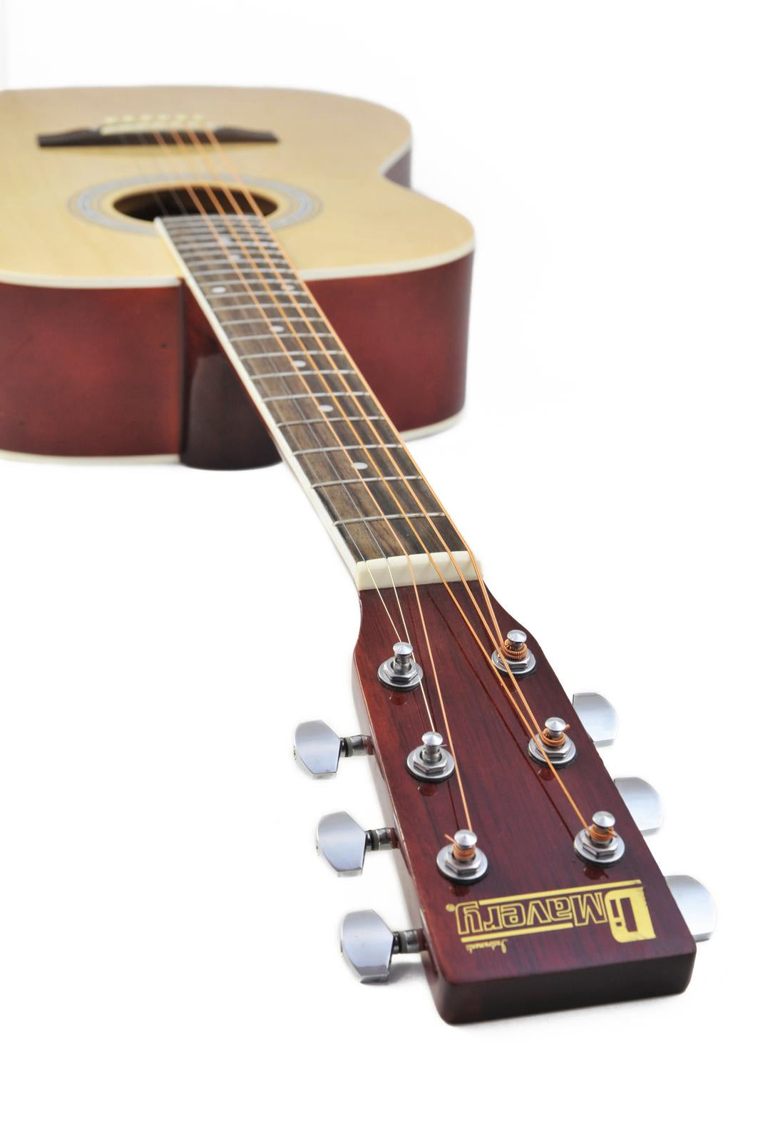 DiMavery AW-303 västerländsk gitarr - naturlig