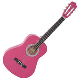DiMavery AC-303 Spansk Gitarr 3/4 Starter Kit (Rosa)