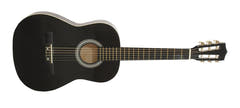 DiMavery AC-303 klassisk spansk gitarr 3/4 (svart)
