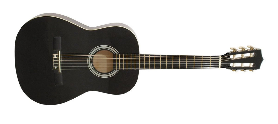 DiMavery AC-303 klassisk spansk gitarr 3/4 (svart)