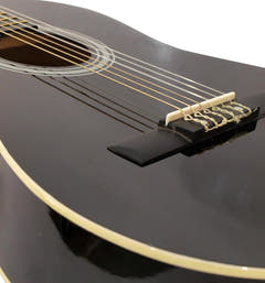 DiMavery AC-303 klassisk spansk gitarr 3/4 (svart)