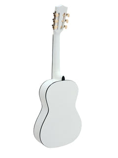 DiMavery AC-303 Klassisk Gitarr 1/2, Vit