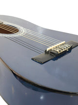 DiMavery AC-303 klassisk gitarr 1/2, blå