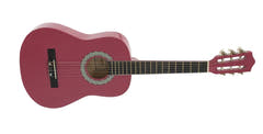 DiMavery AC-303 klassisk spansk gitarr 1/2 (rosa)
