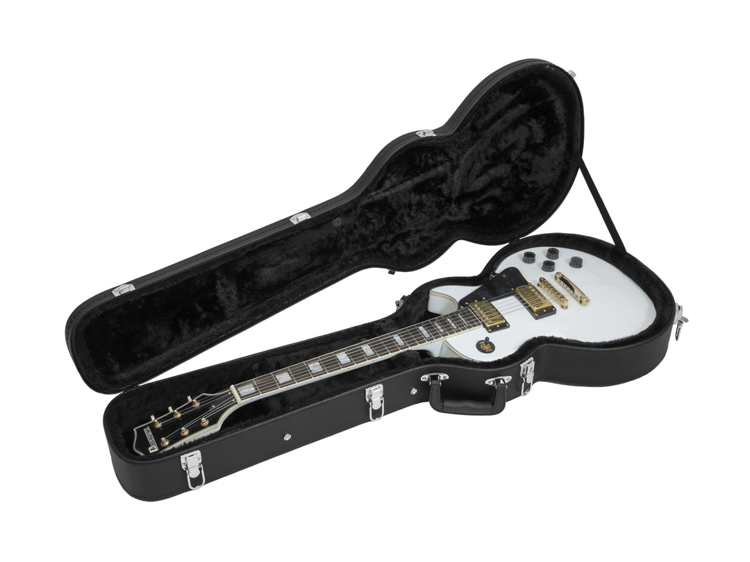 DiMavery Flightcase Elgitarr LP , Sort