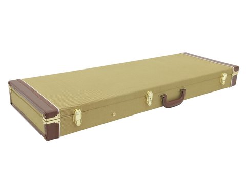 DiMavery Flightcase för elgitarr, tweed