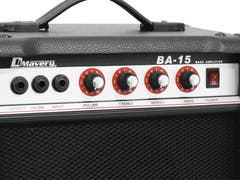 DiMavery BA-15 Basförstärkare 15W Svart
