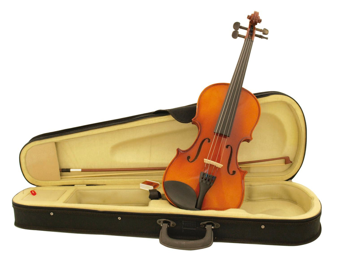 DiMavery Violin 4/4 med pilbåge och fodral