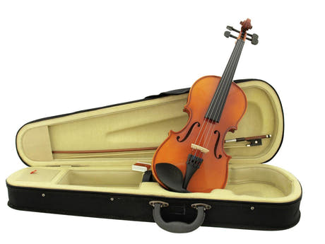 DiMavery Barnviolin 3/4 med båge och väska