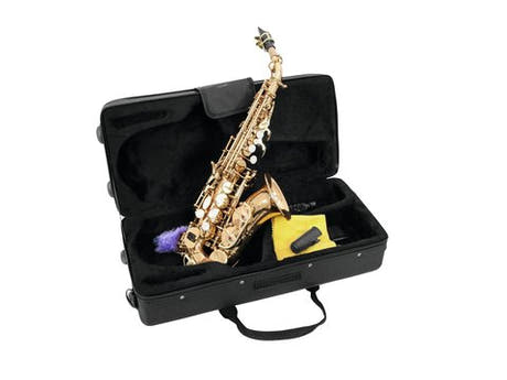DiMavery SP-20 Bb Sopransaxofon, guld