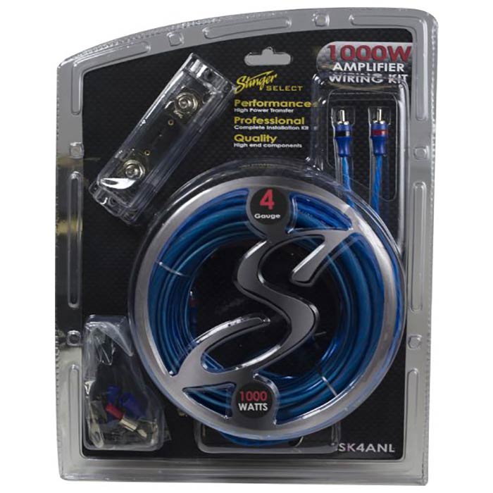 Stinger kabelkit 2-kanals, 25mm2 1000w