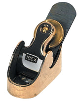 Ibex hålhyvel med skruv, välvd sula, 36 mm