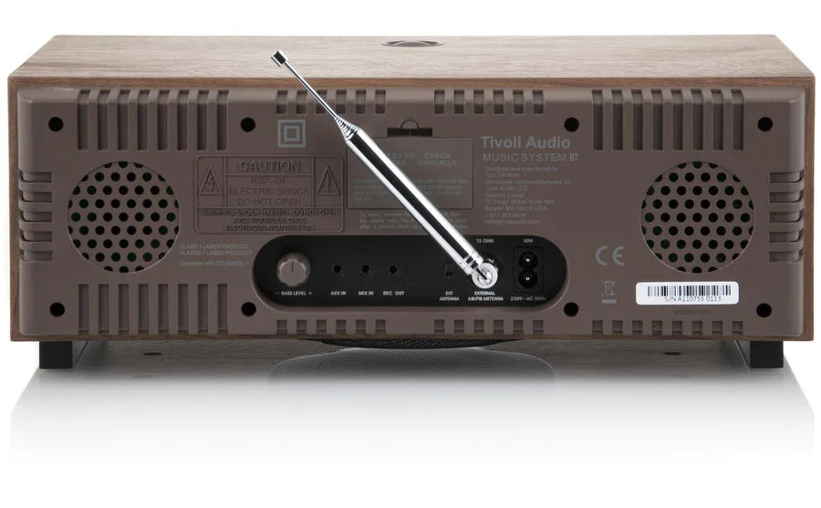 Tivoli Audio Music System Bluetooth (valnöt)