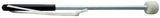 GEWA paradtrumstock med vitt filthuvud 35 mm
