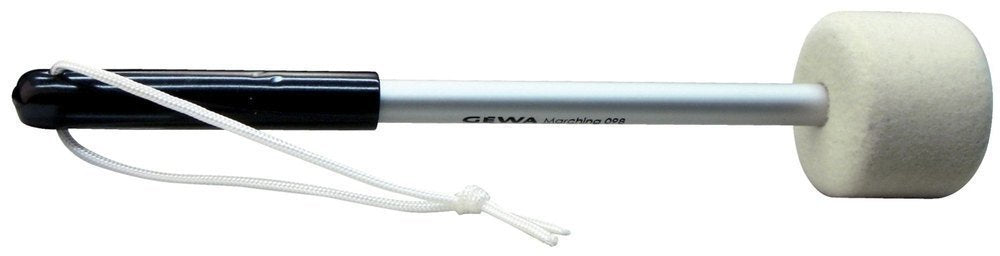 GEWA paradtrumstock med vitt filthuvud 70 mm