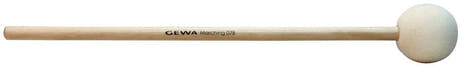 GEWA tenortrumstock med vitt filthuvud 50 mm