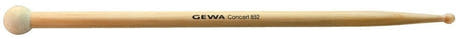 GEWA kombistikker i hickory med filthoved 25 mm (par)