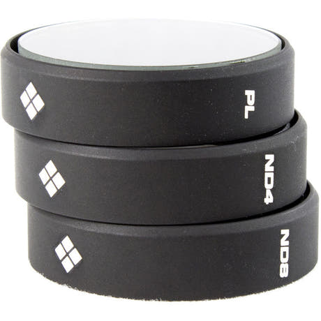 PolarPro DJI Phantom 3, 3-pack filter PL, ND4, ND8 för DJI Phantom 3