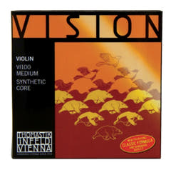 Thomastik-Infeld Fioler-strängar Vision syntetisk kärna - Medium (VI04)