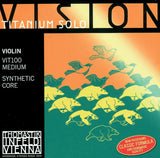 Thomastik-Infeld Fioler-strängar Vision Titanium solo syntetkärna - Medium (VIT03)