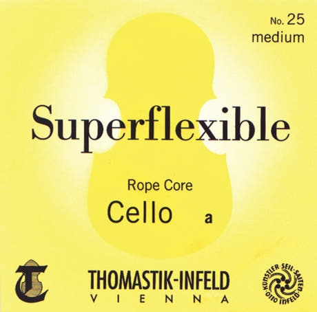 Thomastik-Infeld Cellos-strängar Superflexible repkärna - Medium (27)
