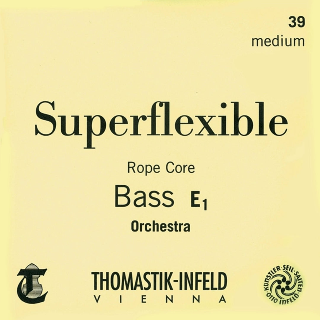 Thomastik-Infeld kontrabassträngar Superflexible rep-kärna - E (37S)