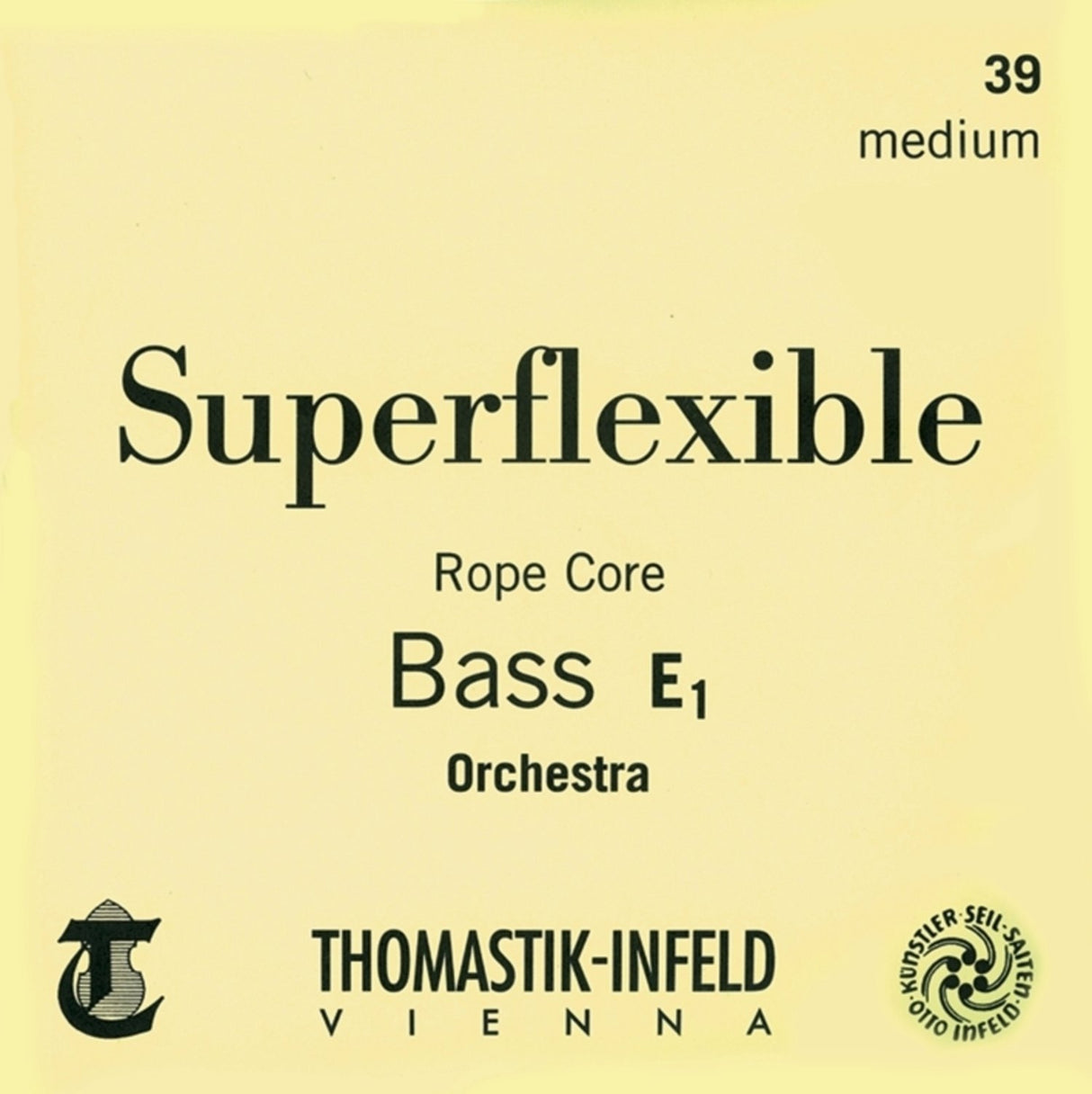 Thomastik-Infeld kontrabassträngar Superflexible rep-kärna - E (37S)