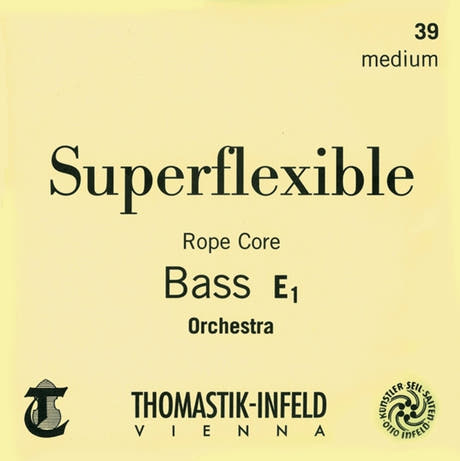 Thomastik-Infeld kontrabassträngar Superflexible repkärna - H/B (38S)