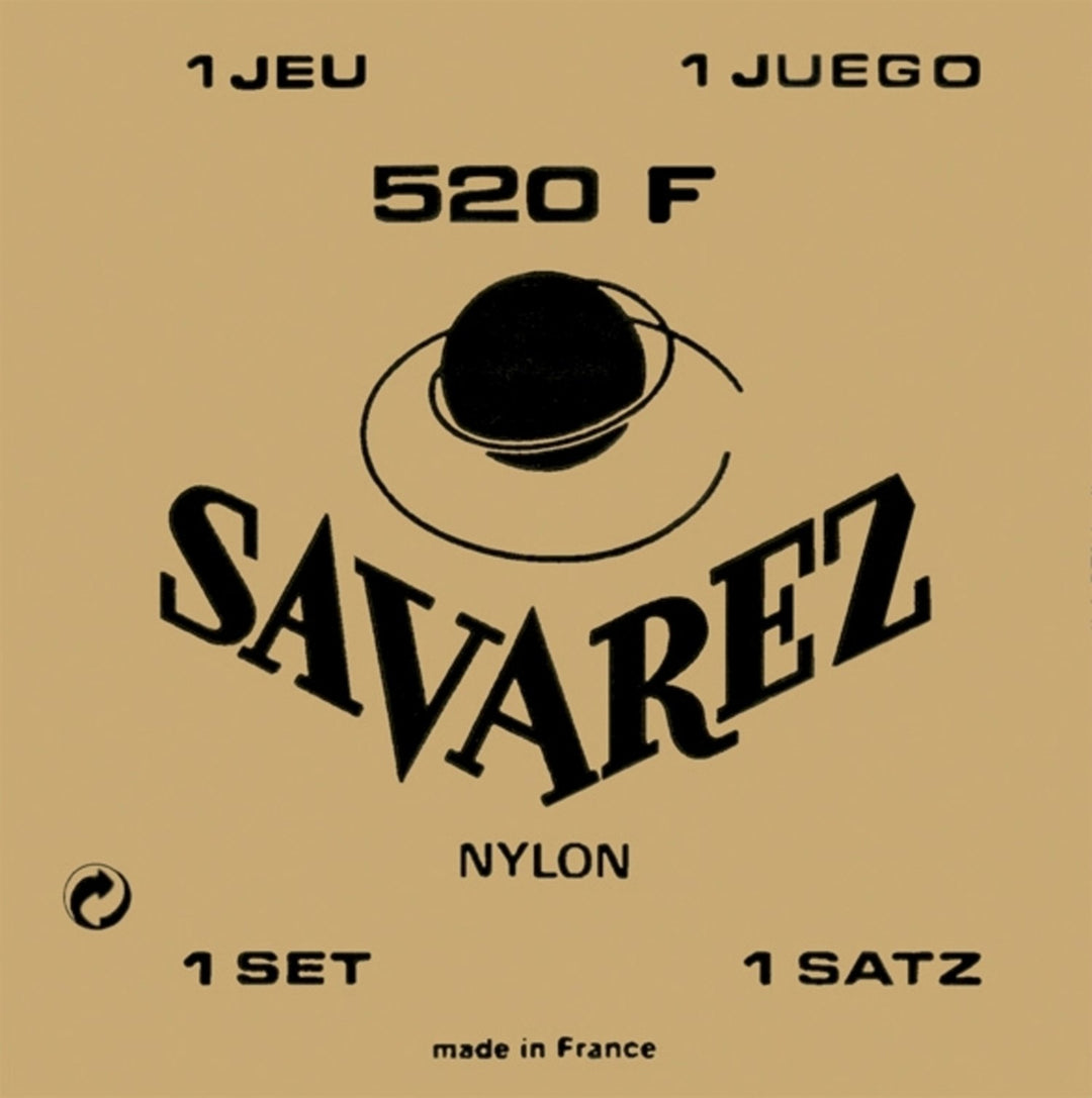 Savarez Strängar för klassisk gitarr Traditional concert 520 - Set normal G3w (520F)
