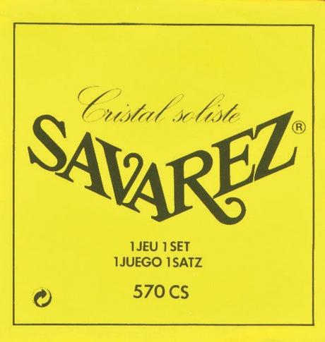 Savarez strängar för klassiska Gitarrer Cristal Soliste - Set hög (570CS)