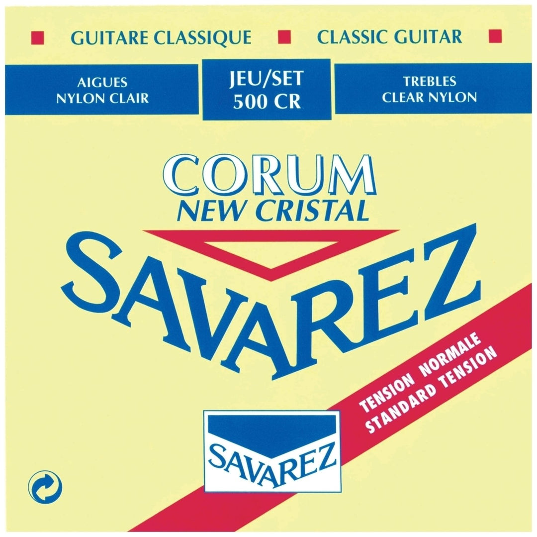 Savarez strängar för klassiska Gitarrer Corum New Cristal - Set (500CR)