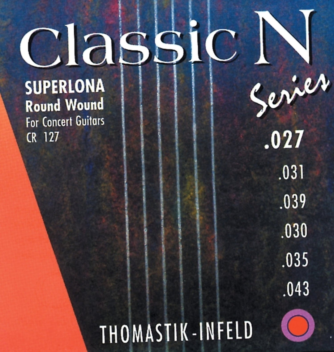 Thomastik-Infeld Strängar för klassisk gitarr Classic N Series. Superlona - Set (CR127)