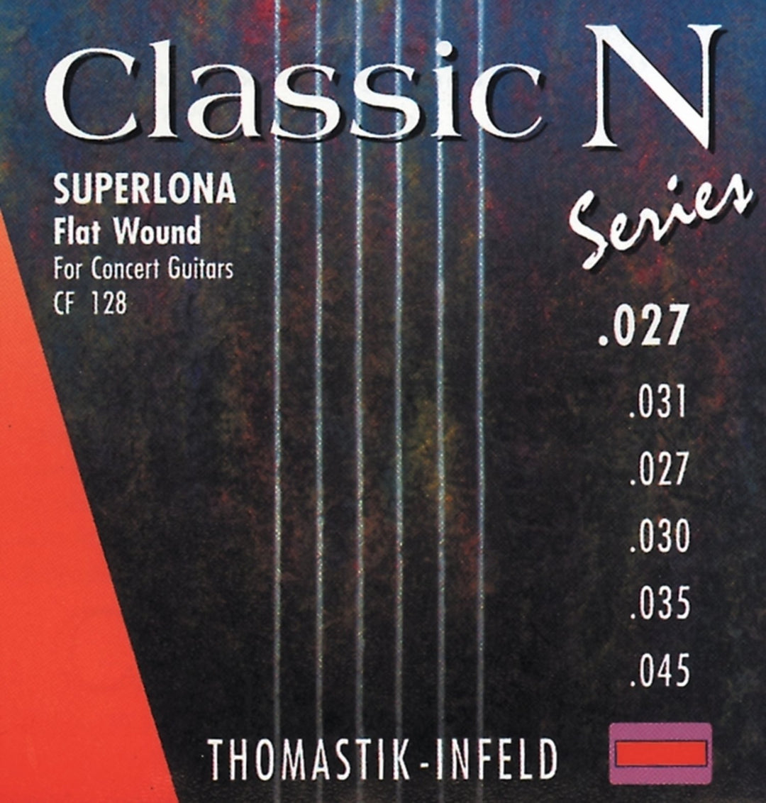 Thomastik-Infeld strängar för klassiska Gitarrer Classic N Series. Superlona - set (CF128)