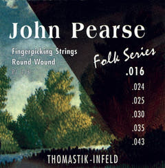 Thomastik-Infeld Strängar för klassisk gitarr John Pearse Folk Series Light - Set (PJ116)