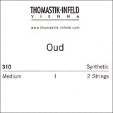 Thomastik-Infeld oudsträng C 310, blank nylon (par)