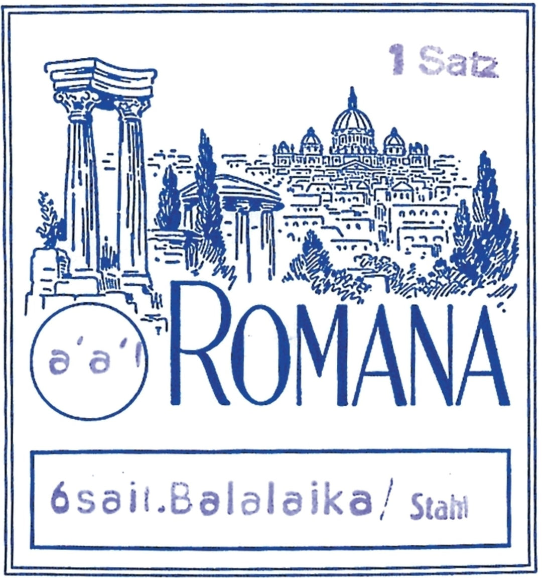 Romana balalajkasträngar Prim - set 3-strängar