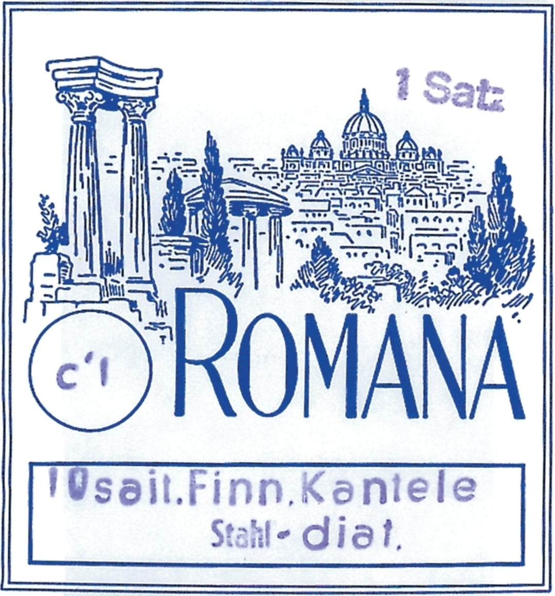 Romana Kantele-strängar - Set pentatoniskt (10-strängar)