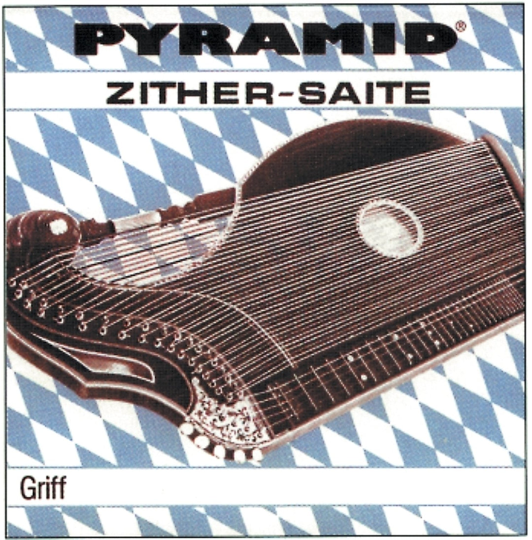 Pyramid strängar för cittra greppbrädesträngar, München-stämning - set (D-Bronze) (590.300)
