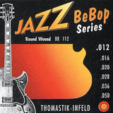 Thomastik-Infeld strängar för elgitarr Jazz BeBob-serien nickelrundlindade – set 012rw (BB112)