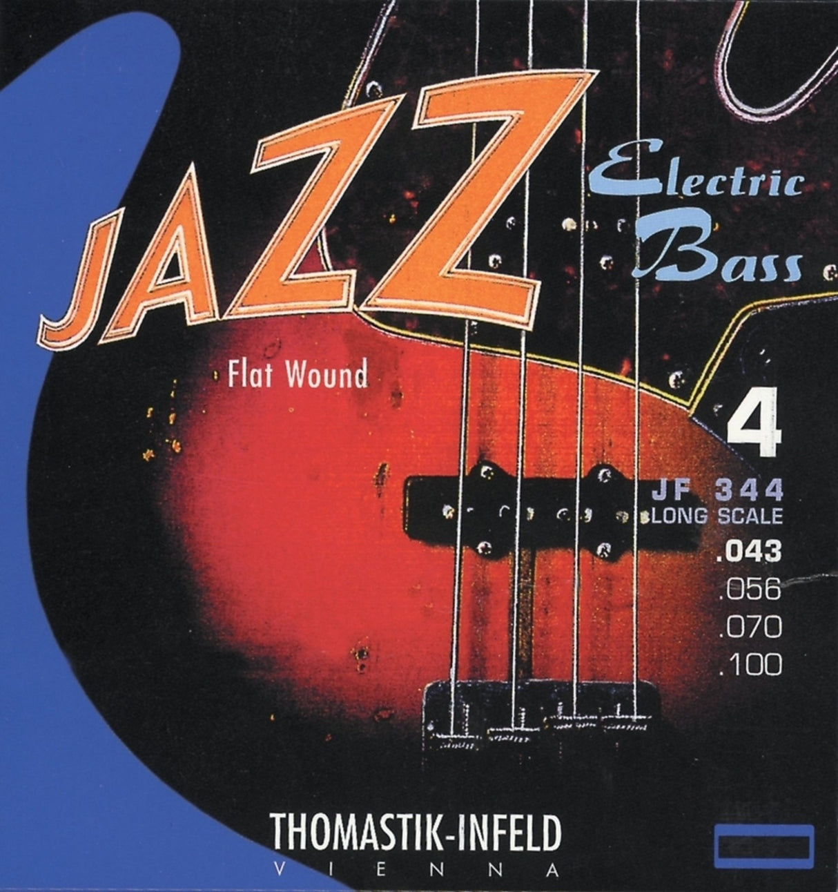 Thomastik-Infeld elbassträngar Jazz Bass Flat wound - 0.106 (JF32106)