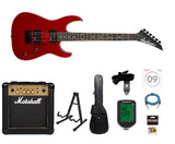 Jackson JS11 Dinky Elgitarr Startpaket (Metallic Red)