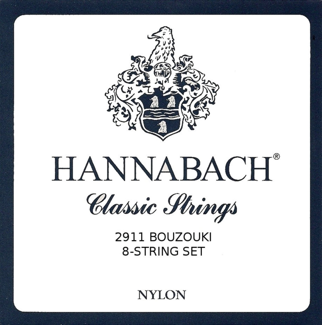 Hannabach bouzouki-strängar – set 2911