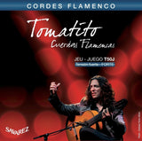 Savarez strängar för klassisk gitarr Flamenco - Set hög (T50J)