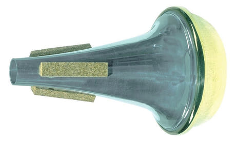GEWA Professional straight-dämpare för trumpet, botten i gul mässing