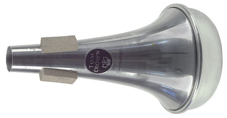 Tom Crown rak dämpare till bastrombon, aluminium