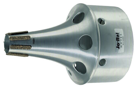 Jo-Ral 9 bucket-sordin för bastrombon, aluminium