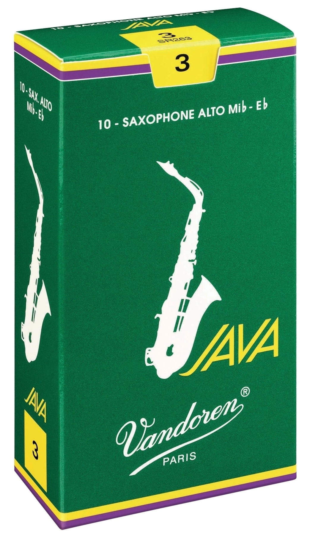 Vandoren Reeds Alto Saxophone Java - 3 1/2